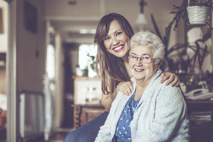 woman with nurse